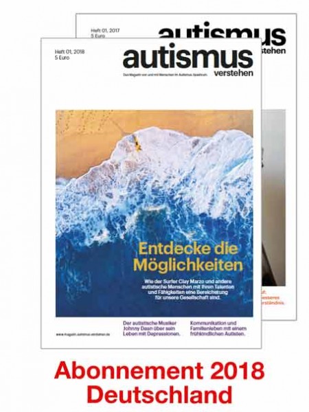 Magazin - Abo 2018 - Versand nach Deutschland